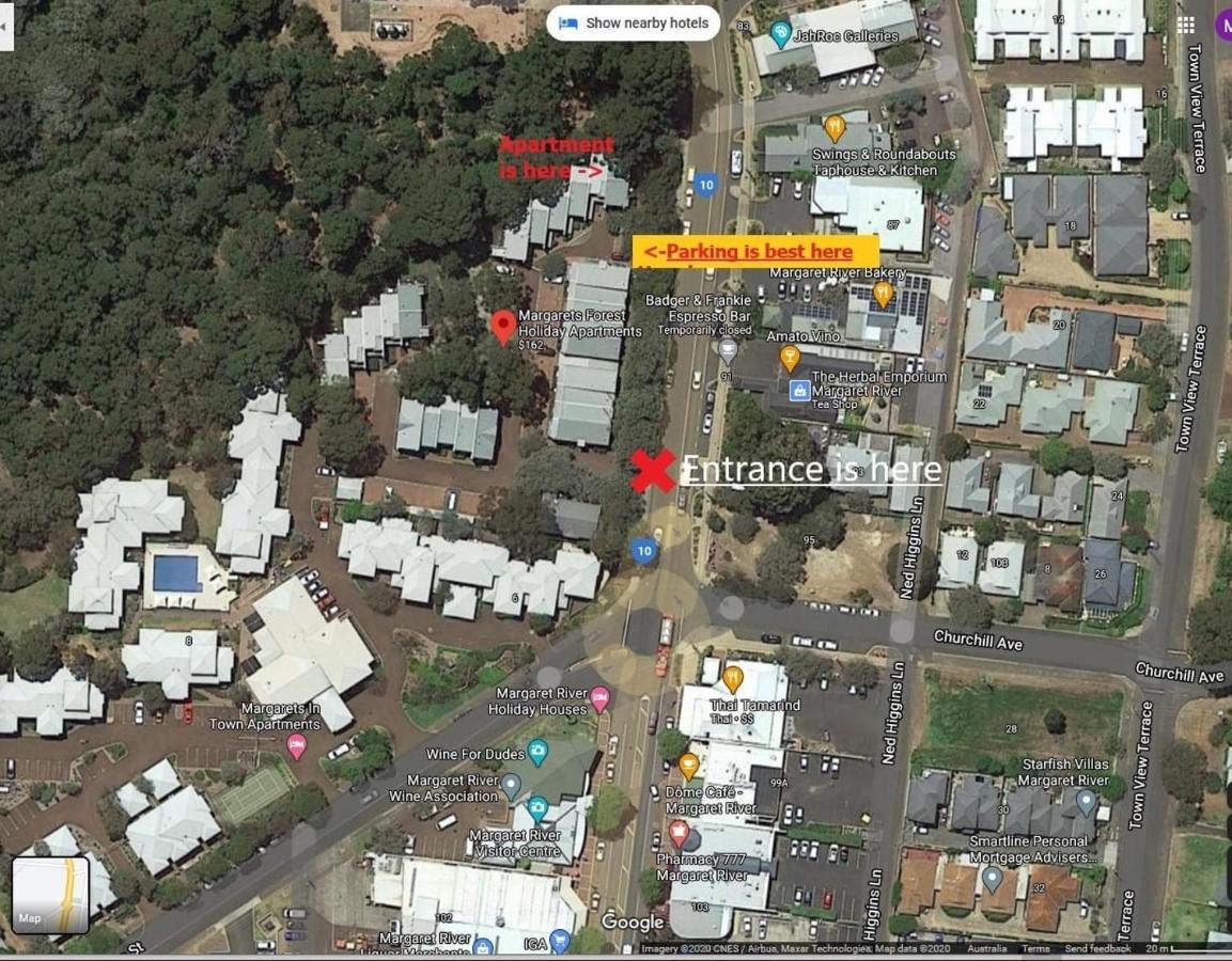 Margaret Forest Retreat Apartment 129 - Located Within Margaret Forest, In The Heart Of The Town Centre Of Margaret River, Spa Apartment! 外观 照片